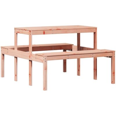 Vidaxl - Mesa De Pícnic Madera Maciza Douglas 110x134x75 Cm Vidaxl - Mesa De Pícnic Madera Maciza Douglas 110x134x75 Cm