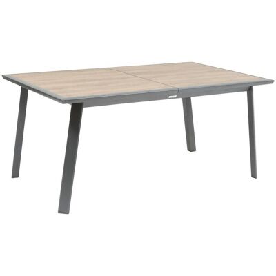 HESPERIDE Mesa De Jardín De 10 Plazas Pavane Extensible Gris Grafito - Hespéride HESPERIDE Mesa De Jardín De 10 Plazas Pavane Extensible Gris Grafito - Hespéride
