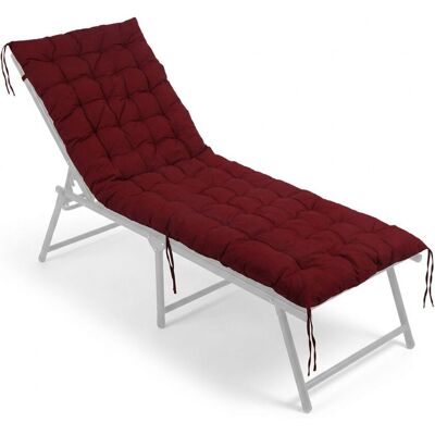 Relaxdays Cojín Para Banco, 190 X 70 Cm, Acolchado, Con Cintas, Exterior, Para Jardín Y Palets, Rojo Relaxdays Cojín Para Banco, 190 X 70 Cm, Acolchado, Con Cintas, Exterior, Para Jardín Y Palets, Rojo