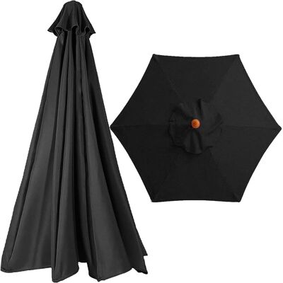 SANS MARQUE Funda De 300 Cm, Tela De 2,7 M Para Sombrilla De Jardín O Patio, Toldo De Repuesto, Colores, (color Caqui, Tamaño: 300 Cm/9,8 Pies (6 Varillas) SANS MARQUE Funda De 300 Cm, Tela De 2,7 M Para Sombrilla De Jardín O Patio, Toldo De Repuesto, Colores, (color Caqui, Tamaño: 300 Cm/9,8 Pies (6 Varillas)