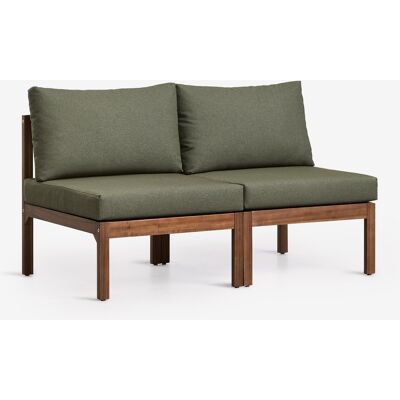 Sofá Modular De Jardín De 2 Piezas En Madera De Acacia Branson Sklum Sofá Modular De Jardín De 2 Piezas En Madera De Acacia Branson Sklum