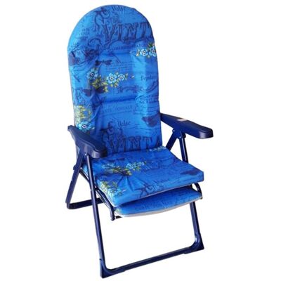 Alco - Sillón reclinable exterior - Azul Alco - Sillón reclinable exterior - Azul