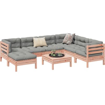 Set de Sofás de Jardín con Cojines vidaXL - Muebles Exteriores Set de Sofás de Jardín con Cojines vidaXL - Muebles Exteriores
