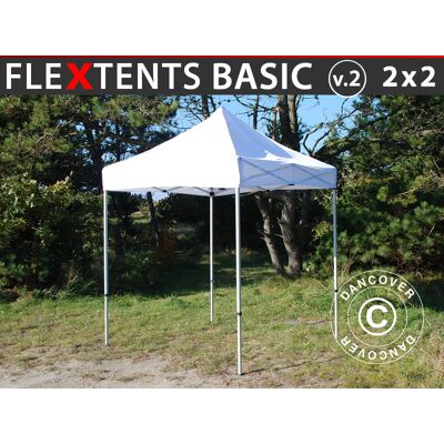 FleXtents Blanco 2x2m Carpa Plegable - Carpa plegable FleXtents Blanco 2x2m Carpa Plegable - Carpa plegable