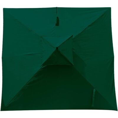SANS MARQUE Toldo Cuadrado De Repuesto Para Sombrilla De Exterior De 3 M, Tela Parasol Para Patio, Jardín, Playa, Piscina, Mesa (solo Toldo) - Color Verde SANS MARQUE Toldo Cuadrado De Repuesto Para Sombrilla De Exterior De 3 M, Tela Parasol Para Patio, Jardín, Playa, Piscina, Mesa (solo Toldo) - Color Verde