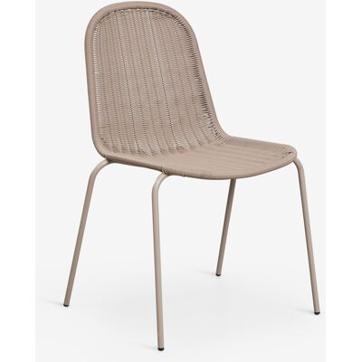 Silla De Jardín Apilable En Ratán Sintético Reiven Sklum Silla De Jardín Apilable En Ratán Sintético Reiven Sklum