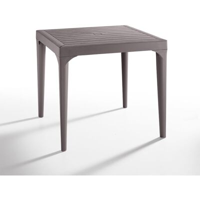 BICA Mesa De Resina Malmo 80x80x74 Cm Topo Beige BICA Mesa De Resina Malmo 80x80x74 Cm Topo Beige