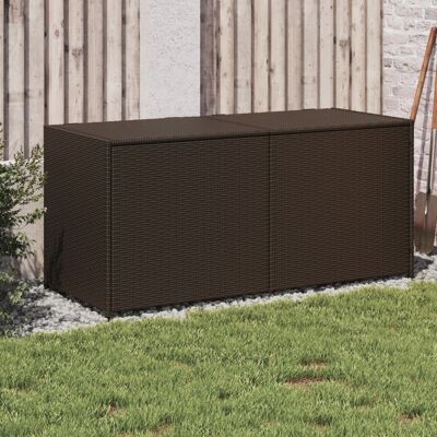 Caja de almacenamiento de jardín marrón VIDA XL - 283L - Caja de almacenamiento Caja de almacenamiento de jardín marrón VIDA XL - 283L - Caja de almacenamiento