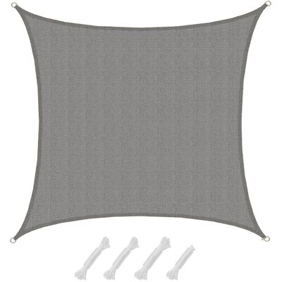 Amanka - 5x5 Toldo Rectangular Permeable - Toldo Vela Para Sombra - Toldo Terraza Patio Amanka - 5x5 Toldo Rectangular Permeable - Toldo Vela Para Sombra - Toldo Terraza Patio