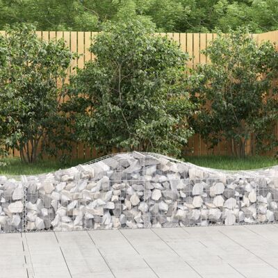 Cestas de gaviones de Maisonchic - Decorativas para jardín 20 uds Cestas de gaviones de Maisonchic - Decorativas para jardín 20 uds