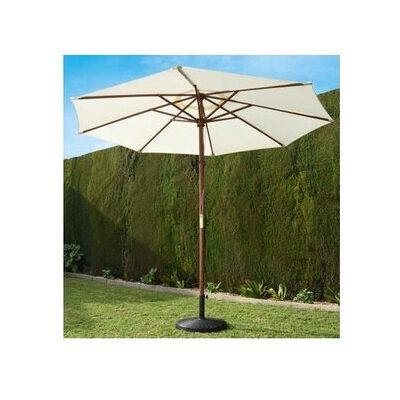 Sombrilla De Poliéster Beige - Octagonal Diámetro: 2,50 Metros - - Faura Sombrilla De Poliéster Beige - Octagonal Diámetro: 2,50 Metros - - Faura
