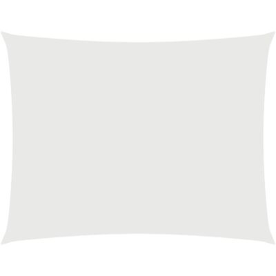 Sandbag Sunshade Sail Tela Oxford Rectangular 4x5 m Blanco Sombrilla de patio Sandbag Sunshade Sail Tela Oxford Rectangular 4x5 m Blanco Sombrilla de patio