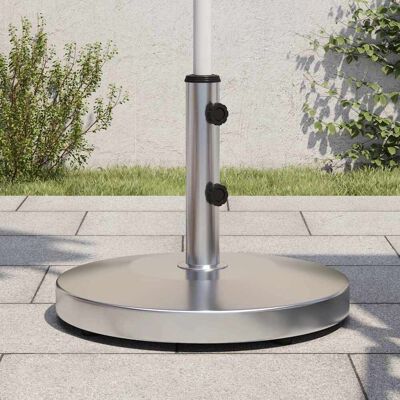 Base de sombrilla vidaXL para postes Ø32/38/48 mm - 25 kg - Redonda Base de sombrilla vidaXL para postes Ø32/38/48 mm - 25 kg - Redonda