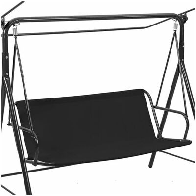 ABYSSE Funda Para Columpio Stk (138 X 50 X 50 Cm, Negra), Lona Impermeable Para Columpio De Jardín, Funda Resistente Al Viento, Repuesto Para Silla De Jardín. ABYSSE Funda Para Columpio Stk (138 X 50 X 50 Cm, Negra), Lona Impermeable Para Columpio De Jardín, Funda Resistente Al Viento, Repuesto Para Silla De Jardín.