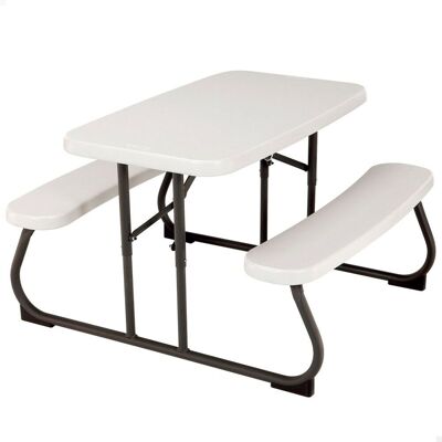 Mesa Infantil Lifetime Crema Plegable Pícnic 82,5 X 53,5 X 90 Cm Acero Plástico Mesa Infantil Lifetime Crema Plegable Pícnic 82,5 X 53,5 X 90 Cm Acero Plástico