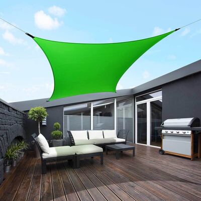 Vela De Sombra Rectangular Extensible Gris - Terre Jardin Vela De Sombra Rectangular Extensible Gris - Terre Jardin