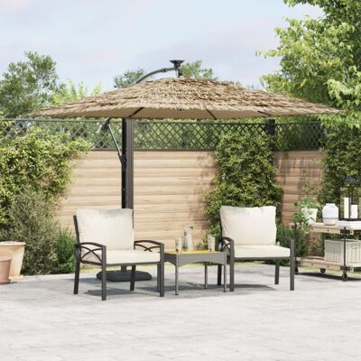 Sombrilla de jardín con poste de acero vidaXL - Protección UV, Resistente al agua, 290x290x238cm Sombrilla de jardín con poste de acero vidaXL - Protección UV, Resistente al agua, 290x290x238cm