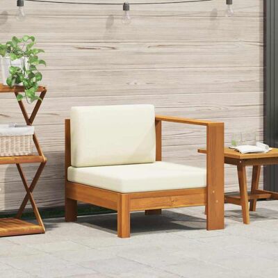 VIDAXL Maisonchic - Sofá de jardín de acacia - Muebles duraderos para exteriores VIDAXL Maisonchic - Sofá de jardín de acacia - Muebles duraderos para exteriores