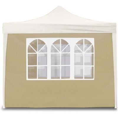 Panel lateral beige Oxford 210D de Divina Garden - Panel lateral para cenador Panel lateral beige Oxford 210D de Divina Garden - Panel lateral para cenador