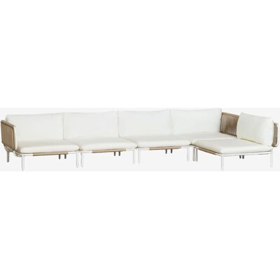 Sofá Modular De Jardín Rinconera De 5 Piezas En Acero Roubly Sklum Sofá Modular De Jardín Rinconera De 5 Piezas En Acero Roubly Sklum
