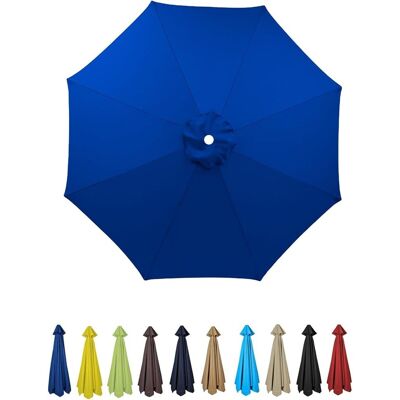 SANS MARQUE Tela Para Sombrilla De Patio De 270 Cm (9 Pies), Cubierta De Repuesto, Toldo Portátil Para Sombrilla De 6 Varillas, Tela Universal (rojo, 270 Cm/9 Pies, 6 Varillas) (azul Gema, 250 Cm/8,2 Pies, 6 Vari SANS MARQUE Tela Para Sombrilla De Patio De 270 Cm (9 Pies), Cubierta De Repuesto, Toldo Portátil Para Sombrilla De 6 Varillas, Tela Universal (rojo, 270 Cm/9 Pies, 6 Varillas) (azul Gema, 250 Cm/8,2 Pies, 6 Vari