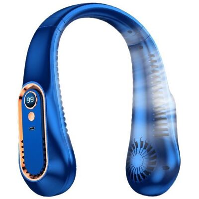 ABYSSE Ventilador Portátil Para Exteriores, Sin Aspas Y Recargable Por Usb: Compacto, Silencioso, Con Pantalla Digital Y Sistema De Seguridad Antipinzamiento, Se Puede Llevar Alrededor Del Cuello. ABYSSE Ventilador Portátil Para Exteriores, Sin Aspas Y Recargable Por Usb: Compacto, Silencioso, Con Pantalla Digital Y Sistema De Seguridad Antipinzamiento, Se Puede Llevar Alrededor Del Cuello.