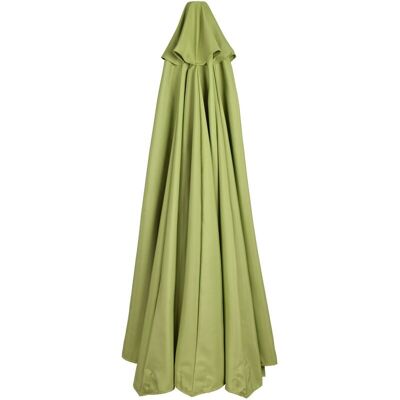 ABYSSE Sombrilla De Exterior, Impermeable Y Resistente A Los Rayos Uv, Toldo De Repuesto Para Sombrilla De Patio, Sin Marco, Verde, Para Sombrilla Estilo 3m, 6 Varillas. ABYSSE Sombrilla De Exterior, Impermeable Y Resistente A Los Rayos Uv, Toldo De Repuesto Para Sombrilla De Patio, Sin Marco, Verde, Para Sombrilla Estilo 3m, 6 Varillas.