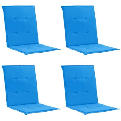 DÉCOSHOP26 - DEC021683 - Azul - 100 x 50 x 3 cm - 100% poliéster cojines para sillas de jardín DÉCOSHOP26 - DEC021683 - Azul - 100 x 50 x 3 cm - 100% poliéster cojines para sillas de jardín