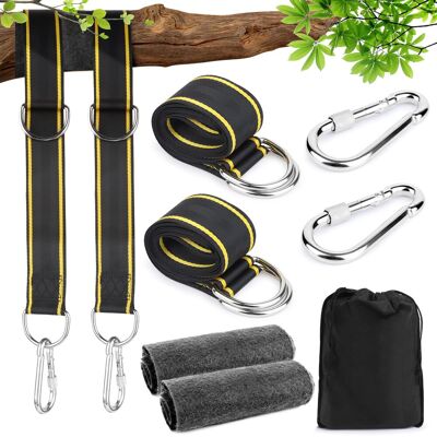OEM Accesorio Para Columpio, Accesorio Para Hamaca, Kit De Accesorio Para Hamaca, Silla Colgante, Columpio, Accesorio Para Árbol Con 2 Almohadillas De Protección Para Árboles, 2 Mosquetones De Alta Calida OEM Accesorio Para Columpio, Accesorio Para Hamaca, Kit De Accesorio Para Hamaca, Silla Colgante, Columpio, Accesorio Para Árbol Con 2 Almohadillas De Protección Para Árboles, 2 Mosquetones De Alta Calida