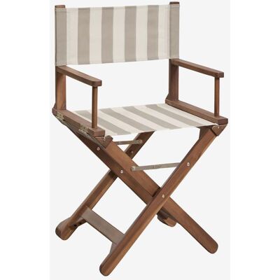 Pack De 4 Sillas De Director Plegables De Jardín En Madera De Acacia Ridley Sklum Pack De 4 Sillas De Director Plegables De Jardín En Madera De Acacia Ridley Sklum