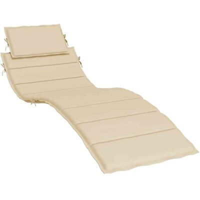 vidaXL Cojín de tumbona - Tejido Oxford duradero - Soporte cómodo - Uso exterior vidaXL Cojín de tumbona - Tejido Oxford duradero - Soporte cómodo - Uso exterior