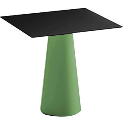 PLUST Mesa De Comedor Cuadrada Diseño Moderno Jardín Terraza Fura T1-dq - Verde Oscuro PLUST Mesa De Comedor Cuadrada Diseño Moderno Jardín Terraza Fura T1-dq - Verde Oscuro