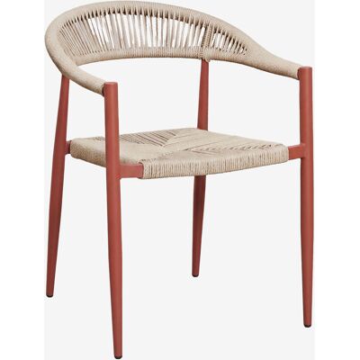 Silla De Jardín Apilable Con Reposabrazos En Aluminio Y Ratán Sintético Amatria Sklum Silla De Jardín Apilable Con Reposabrazos En Aluminio Y Ratán Sintético Amatria Sklum