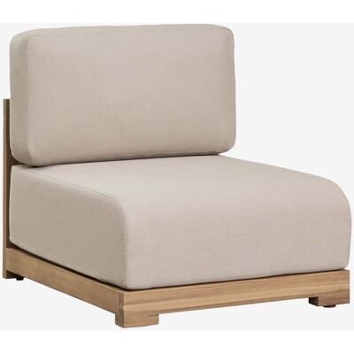 Módulo Central Para Sofá Modular De Jardín En Madera De Acacia Brivori Sklum Módulo Central Para Sofá Modular De Jardín En Madera De Acacia Brivori Sklum