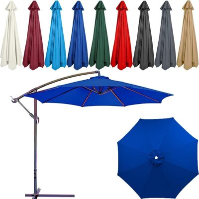 SANS MARQUE Toldo De Repuesto Universal Para Sombrilla De Patio De 10 Pies Y 8 Varillas, Fundas Portátiles Para Sombrillas, Cubierta Superior (rojo, 6.5 Pies 6 Varillas) (azul Joya, 9 Pies 6 Varillas) SANS MARQUE Toldo De Repuesto Universal Para Sombrilla De Patio De 10 Pies Y 8 Varillas, Fundas Portátiles Para Sombrillas, Cubierta Superior (rojo, 6.5 Pies 6 Varillas) (azul Joya, 9 Pies 6 Varillas)
