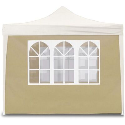 Panel lateral beige Oxford 210D de Divina Garden - Panel lateral para cenador Panel lateral beige Oxford 210D de Divina Garden - Panel lateral para cenador
