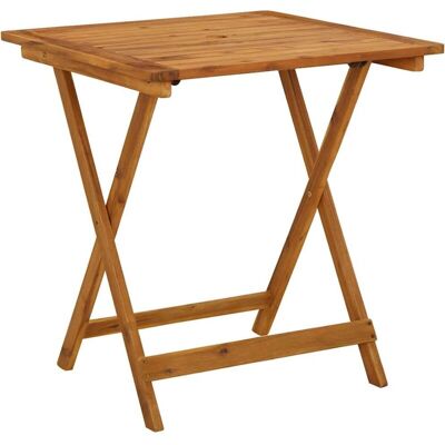Mesa Plegable De Jardín De Madera Maciza De Acacia 70x70x75 Cm Vidaxl Mesa Plegable De Jardín De Madera Maciza De Acacia 70x70x75 Cm Vidaxl