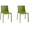 Resol KAT Set 2 Silla Interior, Exterior Verde Oliva - Verde Oliva