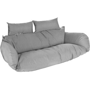 Home Deluxe - Silla Colgante De Poliratán Sólo Cesta Y Cojín Twin Color: Gris, Equipamiento: Cesta Y Cojín. Home Deluxe - Silla Colgante De Poliratán Sólo Cesta Y Cojín Twin Color: Gris, Equipamiento: Cesta Y Cojín.