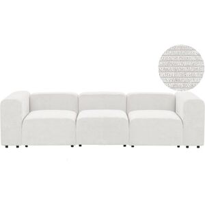 Beliani Falsterbo Sofá Modular Blanco - Sofá Beliani Falsterbo Sofá Modular Blanco - Sofá