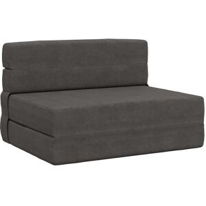 Sofá Cama Plegable Gris Oscuro 70 X 72 X 60 Cm Tela Vidaxl Sofá Cama Plegable Gris Oscuro 70 X 72 X 60 Cm Tela Vidaxl