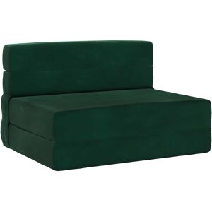 Sofá Cama Plegable Verde Oscuro 70 X 72 X 60 Cm Tela Vidaxl Sofá Cama Plegable Verde Oscuro 70 X 72 X 60 Cm Tela Vidaxl