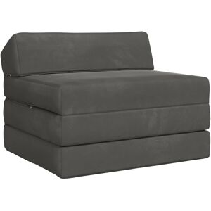 Sofá Cama Plegable Gris Oscuro 200 X 70 X 10 Cm Terciopelo Vidaxl Sofá Cama Plegable Gris Oscuro 200 X 70 X 10 Cm Terciopelo Vidaxl