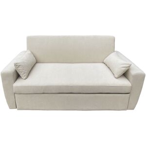 HAPPY GARDEN Sofá Cama De Pana Beige 2 Plazas Matt HAPPY GARDEN Sofá Cama De Pana Beige 2 Plazas Matt