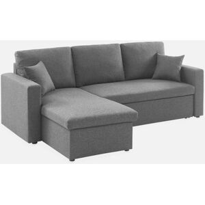 Sofá - Chaise reversible - Maletero - Estilo moderno - 3 plazas Sofá - Chaise reversible - Maletero - Estilo moderno - 3 plazas