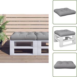 Cojín Para Patio - Vidaxl Cojín Para Sofá De Palets Tela Gris 60x60x12 Cm - Cojín De Salón Cojín Para Patio - Vidaxl Cojín Para Sofá De Palets Tela Gris 60x60x12 Cm - Cojín De Salón