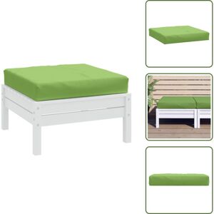 Cojín De Patio - Vidaxl Cojín Para Sofá De Palets Tela Verde Melange 60x60x9,5 Cm - Cojín De Salón Cojín De Patio - Vidaxl Cojín Para Sofá De Palets Tela Verde Melange 60x60x9,5 Cm - Cojín De Salón