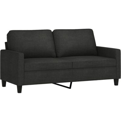 Sofá De 2 Plazas De Tela Negro 140 Cm Vidaxl Sofá De 2 Plazas De Tela Negro 140 Cm Vidaxl