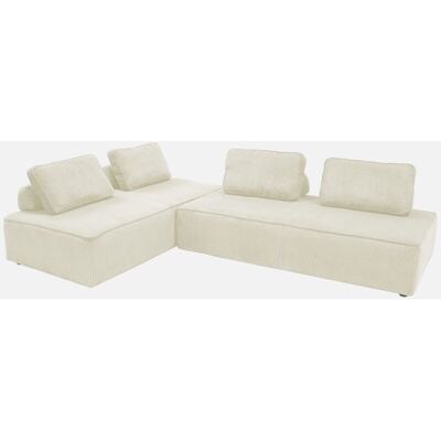 SWEEEK Sofá Modular De Pana, 4 Plazas SWEEEK Sofá Modular De Pana, 4 Plazas