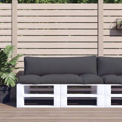 vidaXL Cojín para palets - Duradero para exterior/interior en antracita vidaXL Cojín para palets - Duradero para exterior/interior en antracita